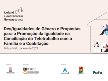 Novo Policy Brief propõe medidas para promover a igualdade de género no teletrabalho em Portugal